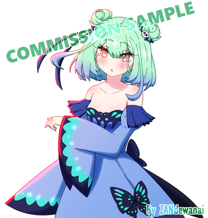 Drawing of Uruha Rushia View on Twitter