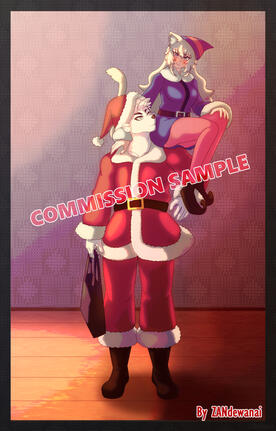 Commission for Bdiddyayoo Featuring Bdiddyayoo & Monkey